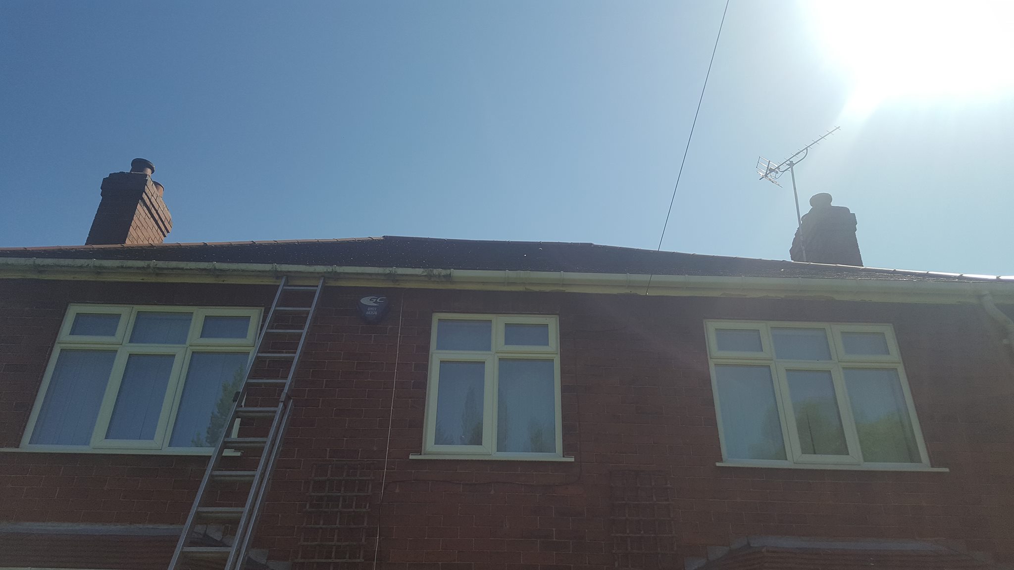 Cleanforce uPVC cleaning project